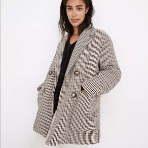 Madewell Padded Jacket in Plaid